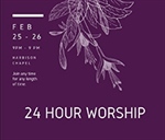 Students organize 24-hour worship marathon
