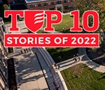 Top Stories of 2022 #3 Class of '22 senior gift installed on upper campus