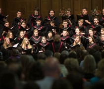 Touring Choir performing home concert