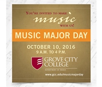 Grove City College hosts Music Major Day