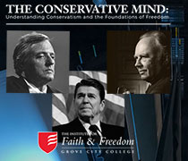 What is conservatism? College explores foundations of freedom - Grove ...