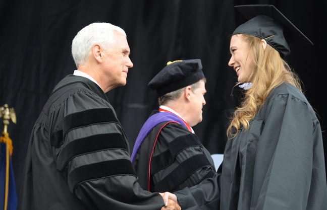 Vice President to grads: You are called to lead