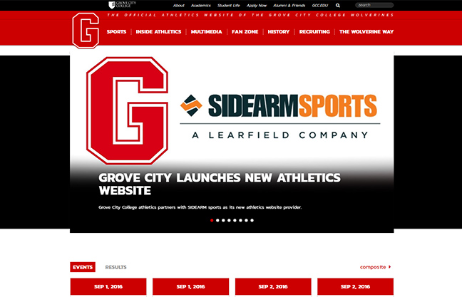 Wolverines on the web: GCC Athletics launches brand-new website
