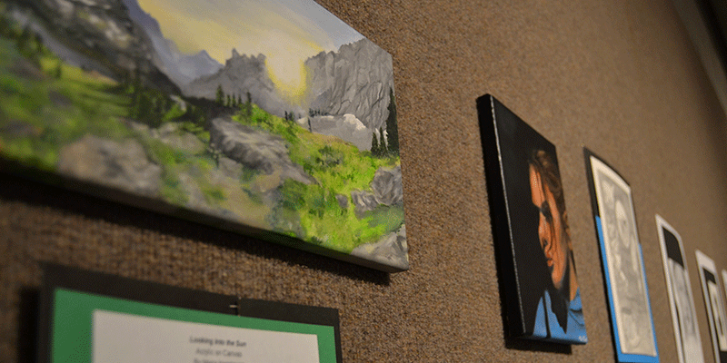 College hosts fourth annual Area High School Art Show