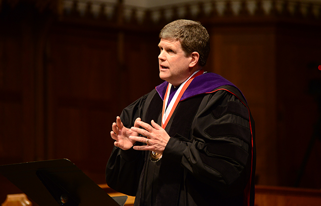 McNulty installed as ninth President of Grove City College