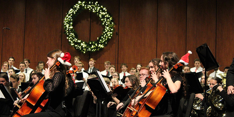 Enjoy the sounds of the Christmas season at GCC